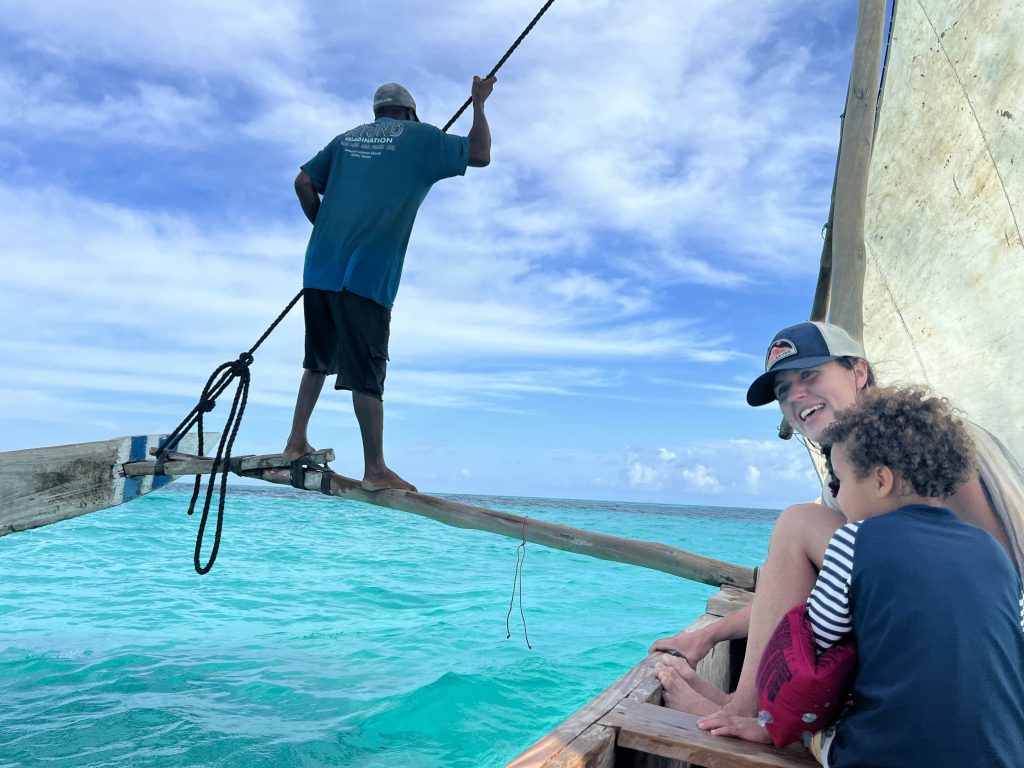 our guests enjoying Tanzania safaris in zanzibar