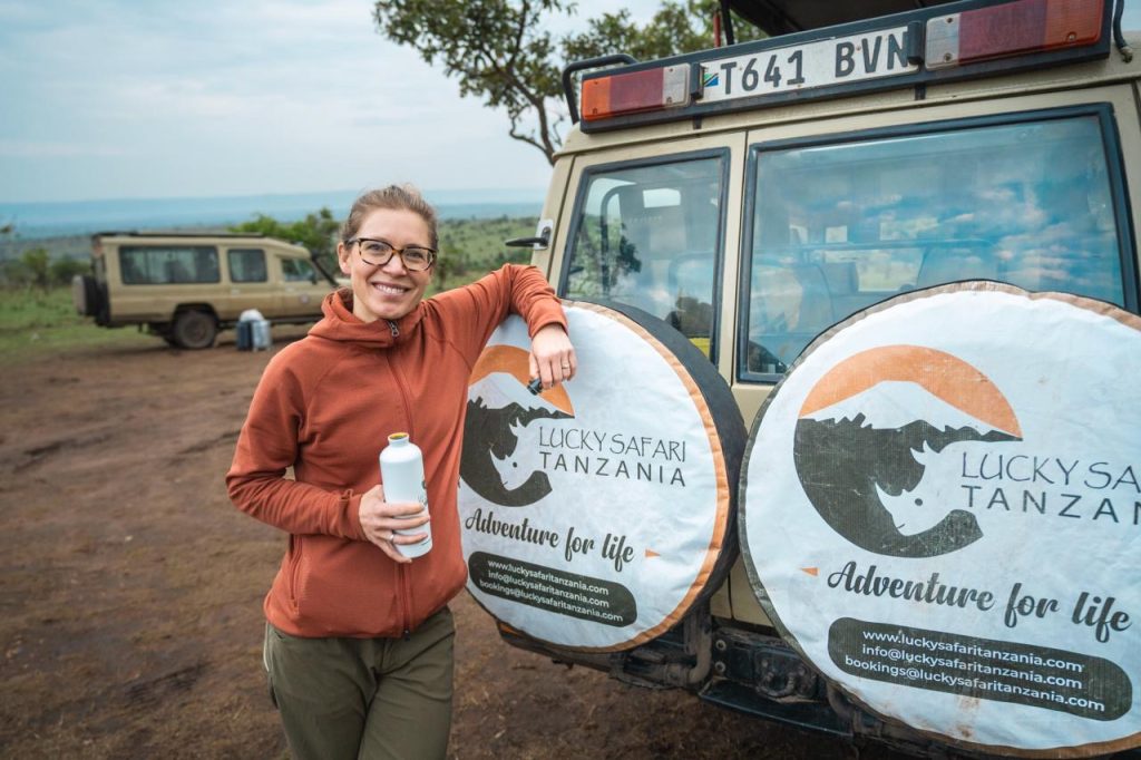 Lucky Safari Tanzania Guests enjoying Guided Tours