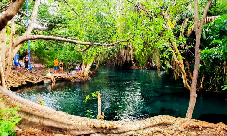 Tourists Enjoying their time at kikuletwa hot spring